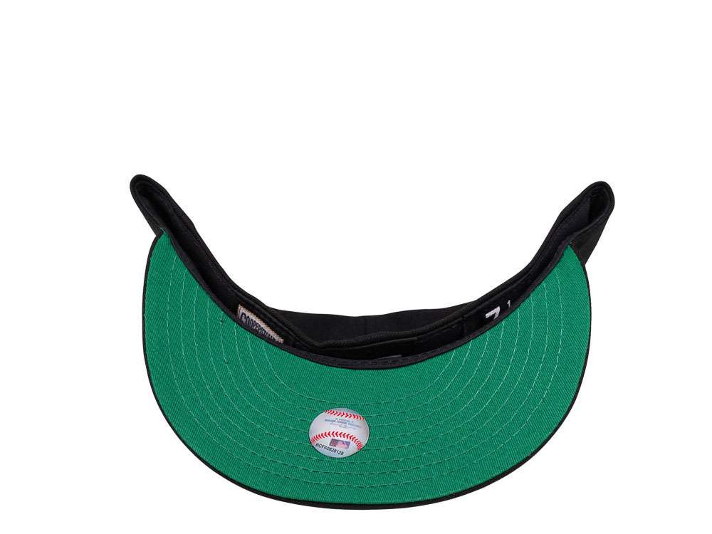 New Era Oakland Athletics Alternate Logo Black/Green 59FIFTY Fitted Hat