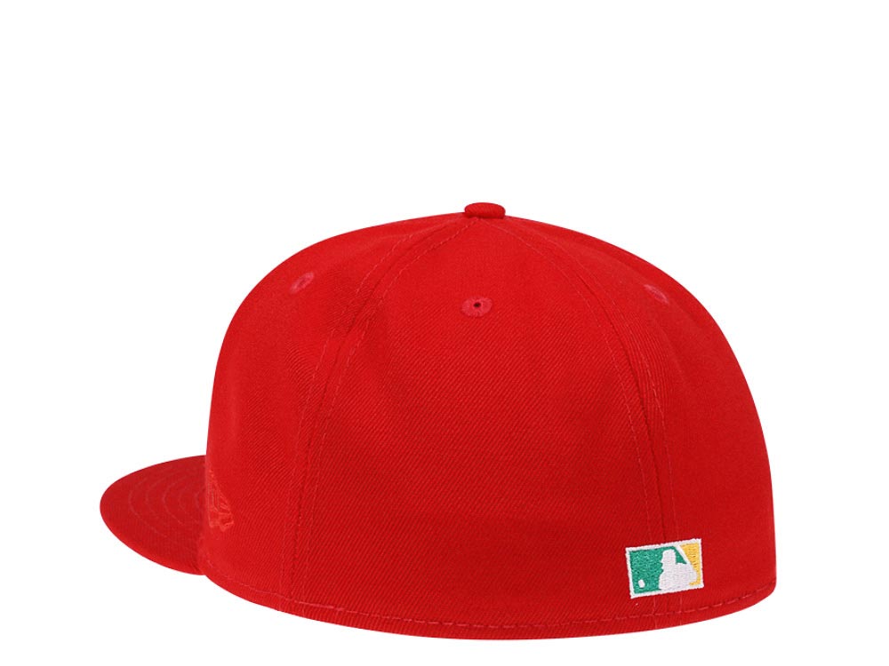 New Era Oakland Athletics 40th Anniversary Red Prime Edition 59Fifty Fitted Cap