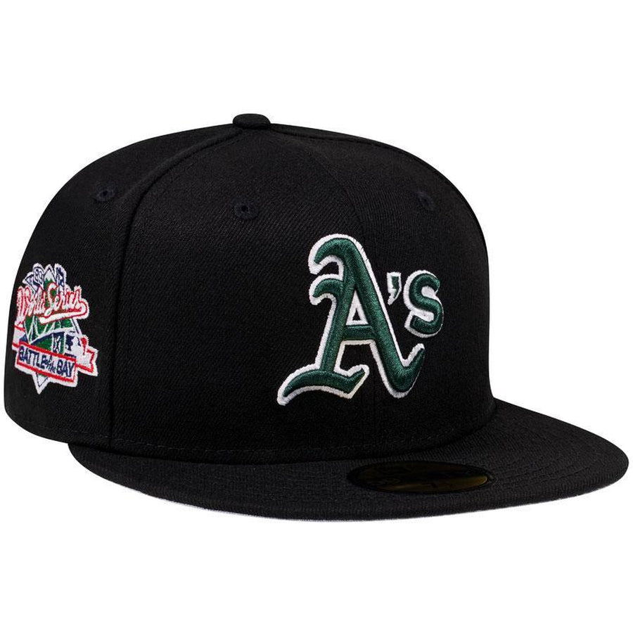 New Era Oakland Athletics World Series 1989 Black Prime Edition 59Fifty Fitted Hat