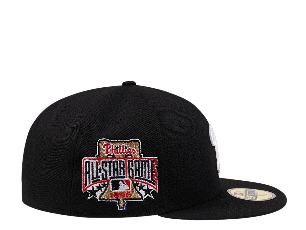 New Era Philadelphia Phillies Black 1996 All-Star Game 59FIFTY Fitted Hat