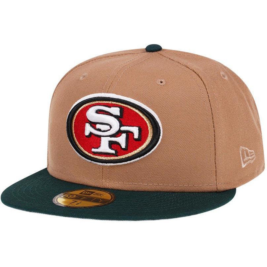 New Era San Francisco 49ers Khaki Two Tone Edition 59Fifty Fitted Cap