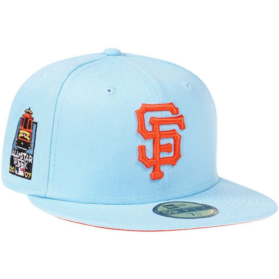 New Era San Francisco Giants 2007 All-Star Week Fresh Blue 59FIFTY Fitted Hat