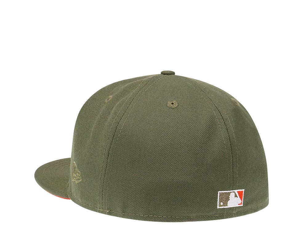 New Era San Francisco Giants 50th Anniversary Olive Copper Edition 59Fifty Fitted Cap