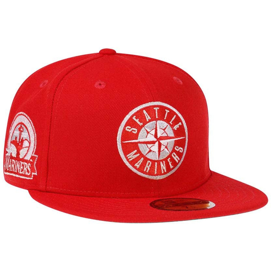 New Era Seattle Mariners Red 30th Anniversary Throwback 59FIFTY Fitted Cap