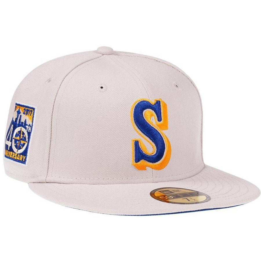 New Era Seattle Mariners 40th Anniversary Cream Edition 59Fifty Fitted Cap