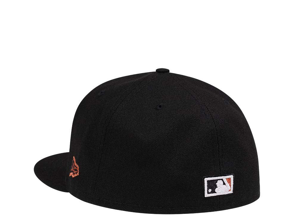New Era Tampa Bay Rays 10 Season Black and Copper Edition 59Fifty Fitted Hat