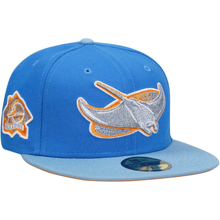 New Era Tampa Bay Rays 10 Seasons Frozen Sea Two Tone 59FIFTY Fitted Hat
