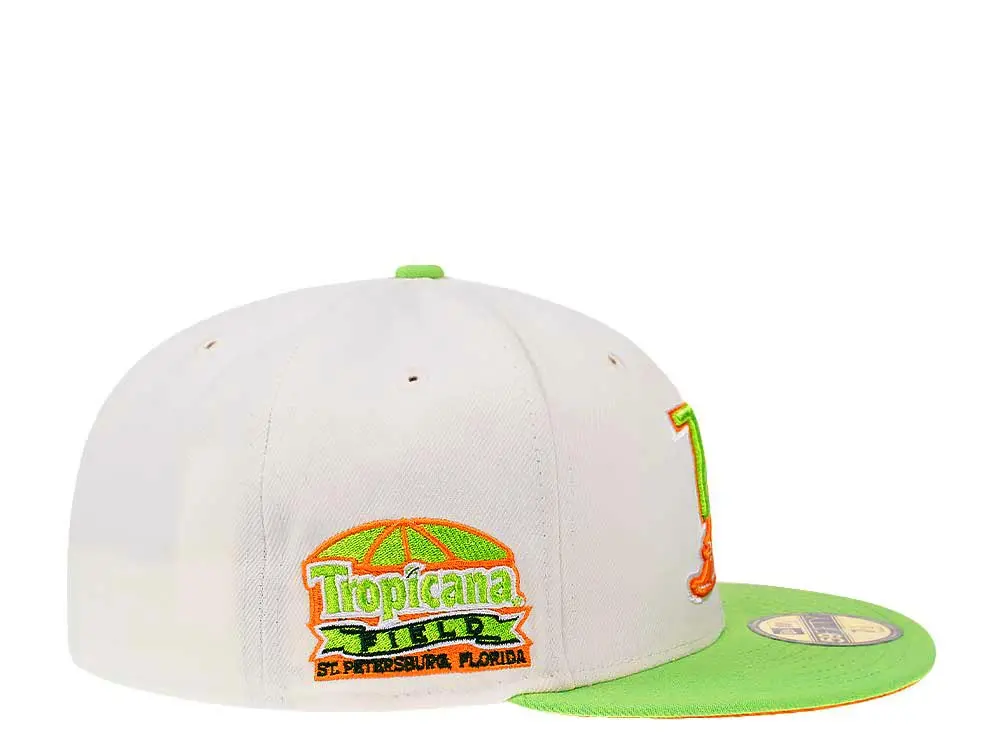 New Era Tampa Bay Rays Tropicana Field White/Lime Green 59FIFTY Fitted