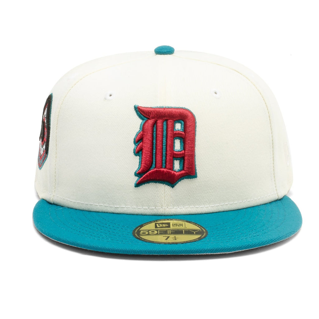 New Era Detroit Tigers 1935 World Series Two Tone White/Teal 59FIFTY Fitted Hat