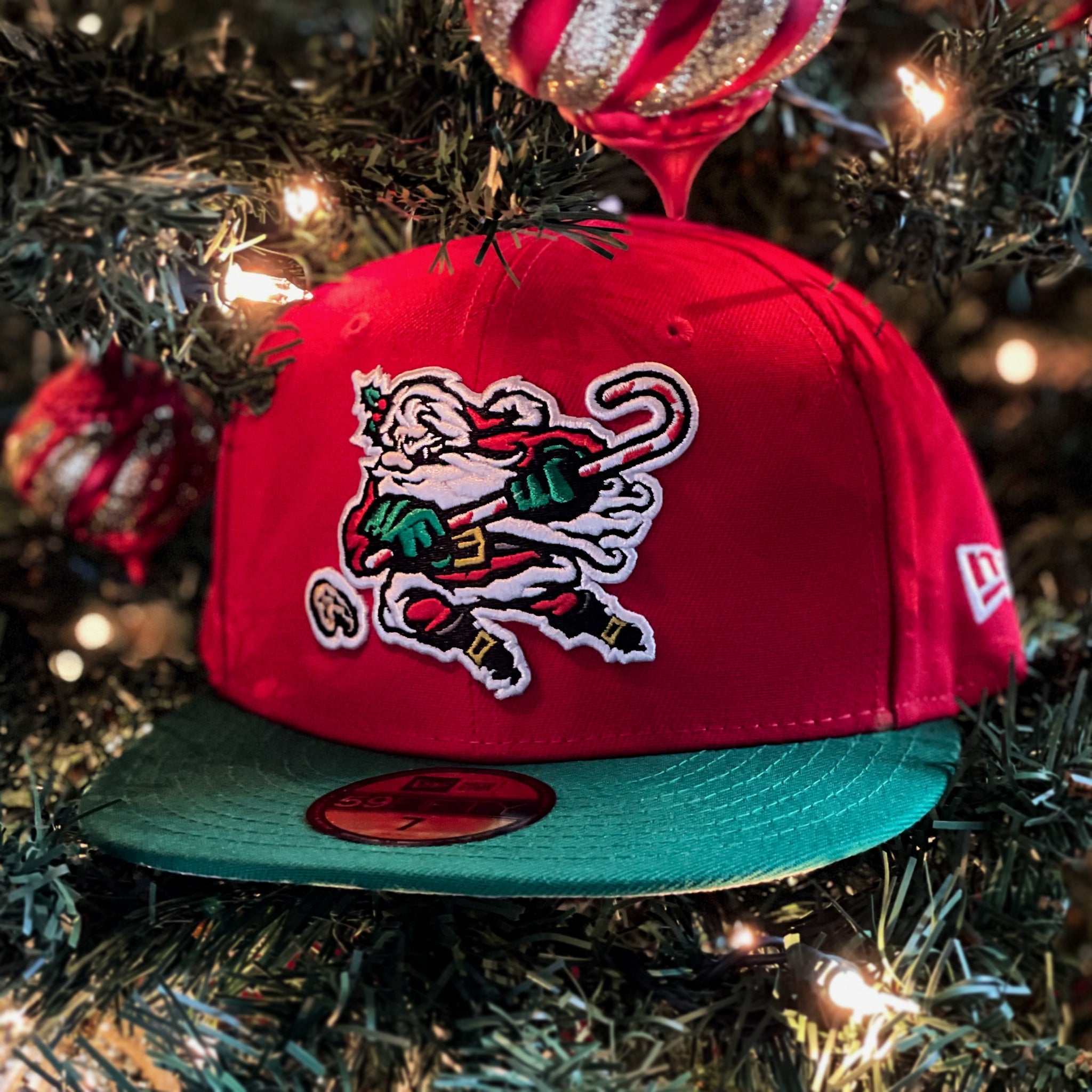 New Era North Pole Nick's Red/Green 59FIFTY Fitted Hat