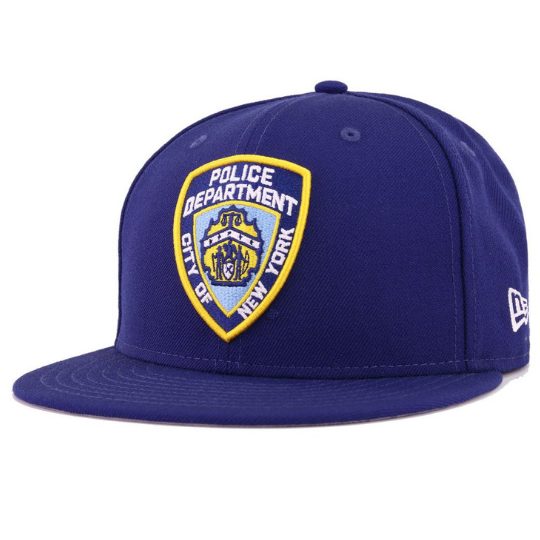 New Era NYPD Shield Dark Royal 59Fifty Fitted