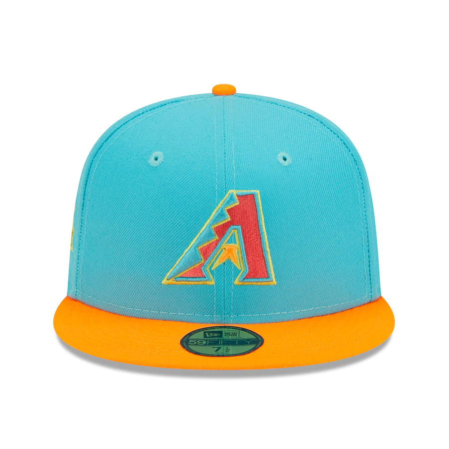 New Era Arizona Diamondbacks Blue/Orange Vice Highlighter 59FIFTY Fitted Hat
