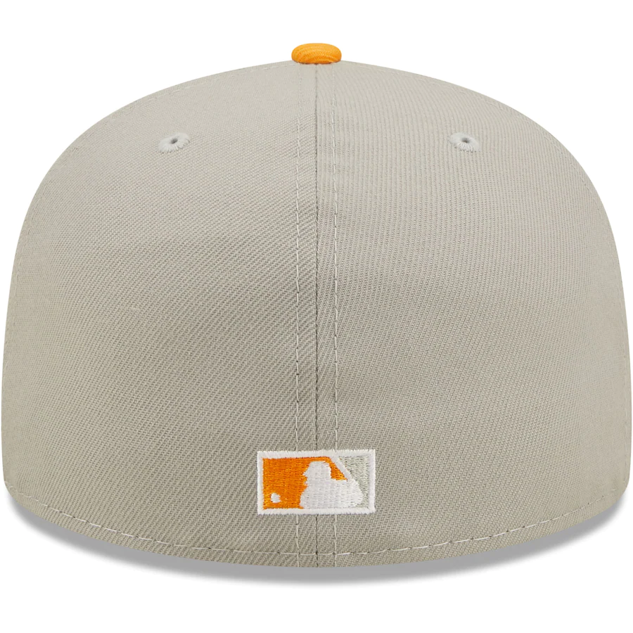New Era Detroit Tigers Gray/Orange 1984 World Series Cooperstown Collection Undervisor 59FIFTY Fitted Hat