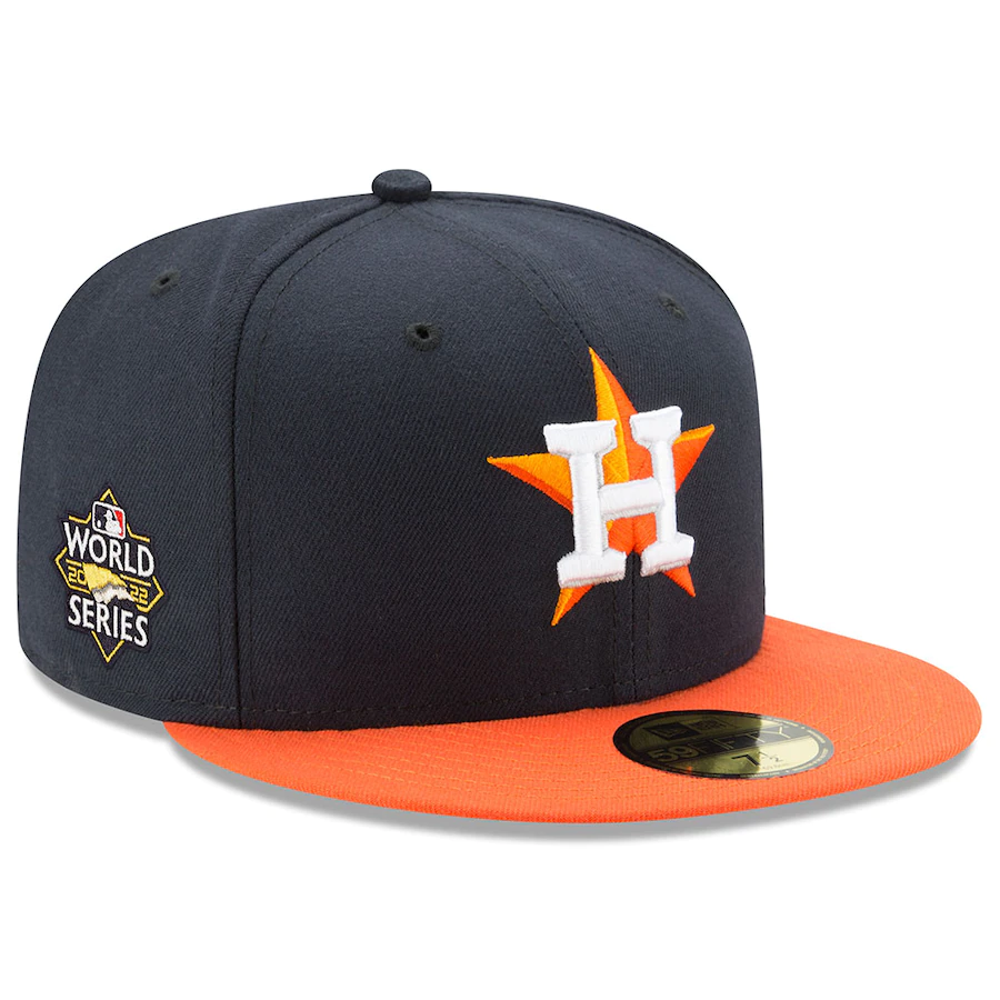 New Era Houston Astros Navy/Orange 2022 World Series 59FIFTY Fitted Hat