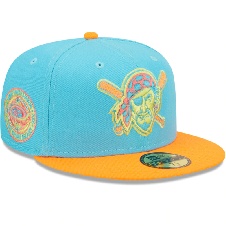 New Era Pittsburgh Pirates Blue/Orange Three Rivers Stadium 30th Anniv