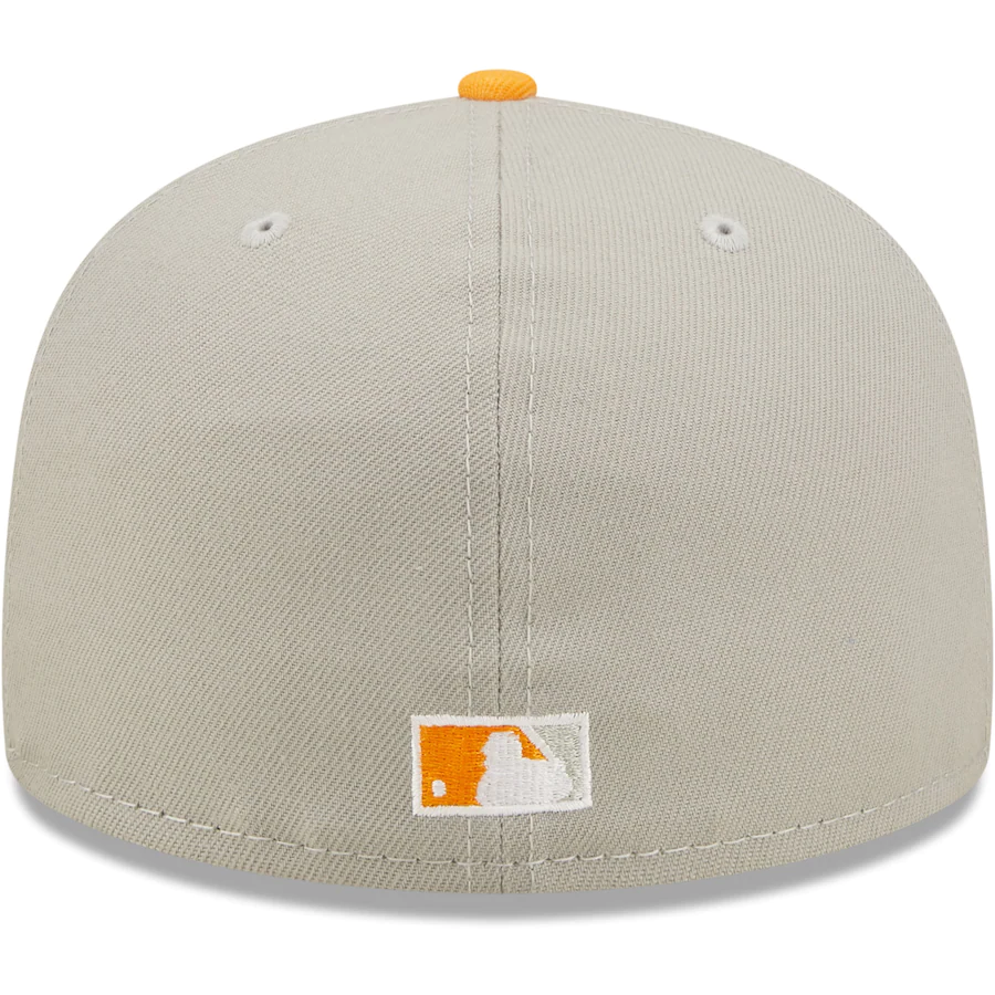 New Era Washington Nationals Gray/Orange 2019 World Series Cooperstown Collection Undervisor 59FIFTY Fitted Hat