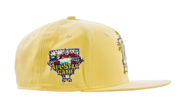 New Era x Shoe Palace Los Angeles Dodgers Canary Yellows 59FIFTY Fitted Cap