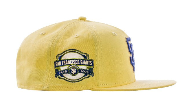 New Era x Shoe Palace San Francisco Giants Canary Yellows 59FIFTY Fitted Cap