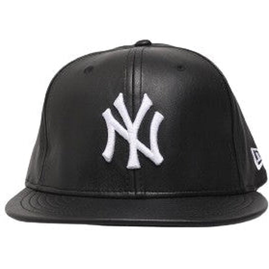 New Era New York Yankees 'PU Leather' 59FIFTY Fitted Hat