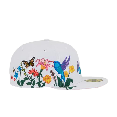 New Era St. Louis Cardinals "White Blooming" Pink Undervisor 59FIFTY Fitted Hat