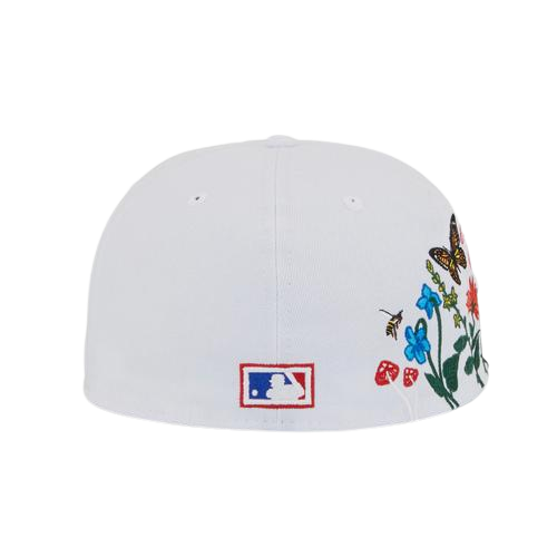 New Era Seattle Mariners "White Blooming" Blue Undervisor 59FIFTY Fitted Hat