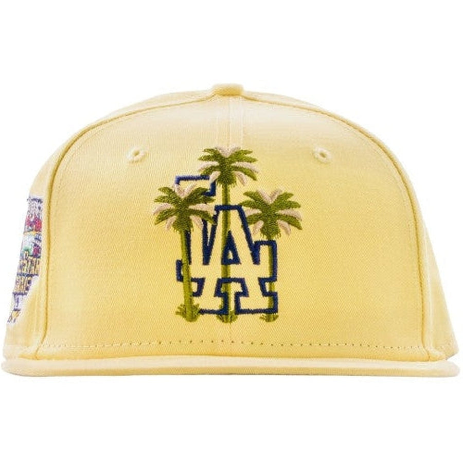 New Era x Shoe Palace Los Angeles Dodgers Canary Yellows 59FIFTY Fitted Cap