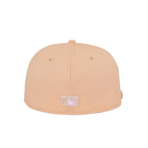 New Era Anaheim Angels "Peaches & Cream" Pink Under Brim 59FIFTY Fitted Hat