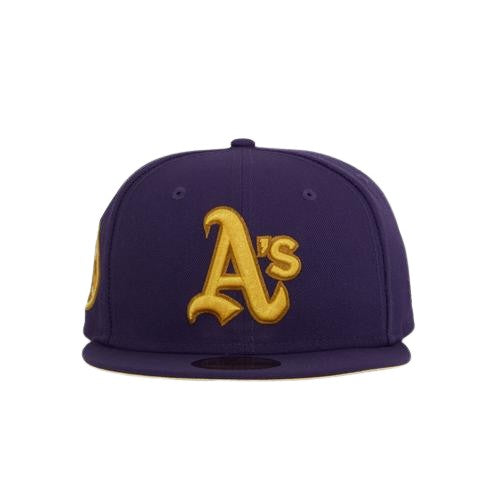 New Era Oakland Athletics Purple/Yellow 1972 World Series 59FIFTY Fitted Hat