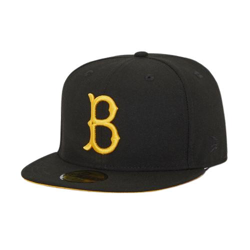 New Era Brooklyn Dodgers Black Yellow