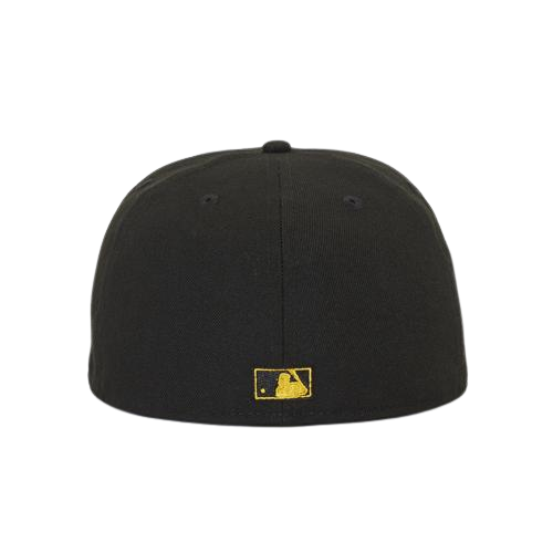 New Era Brooklyn Dodgers Black/Yellow "Batman" 59FIFTY Fitted Hat