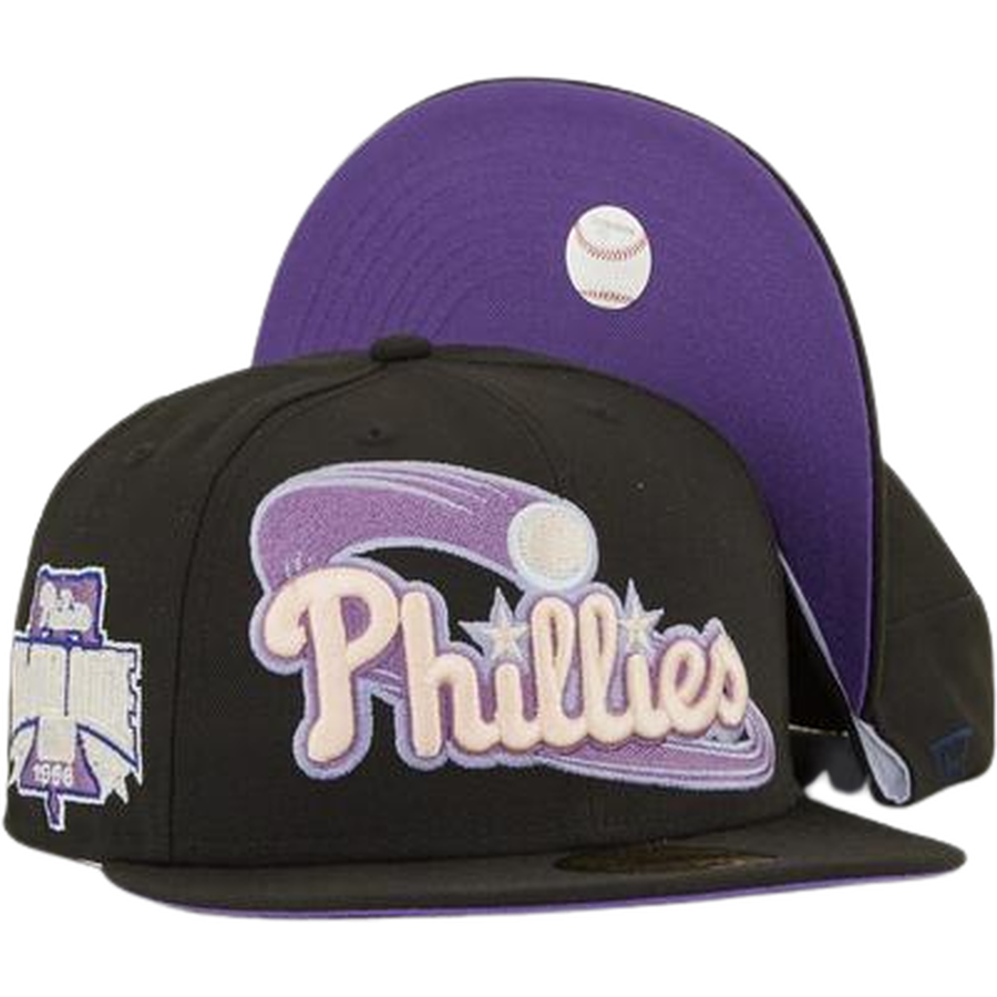 Casquette New Era Philadelphia Phillies - 59FIFTY, Noire, Taille 7 1/8 (occasion)