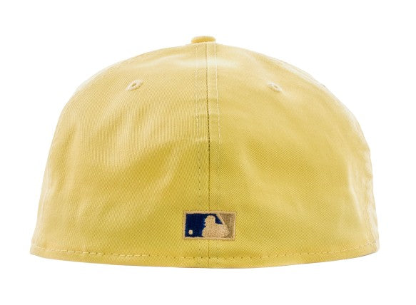 New Era x Shoe Palace Houston Astros Canary Yellows 59FIFTY Fitted Cap