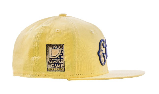New Era x Shoe Palace Chicago Cubs Canary Yellows 59FIFTY Fitted Cap