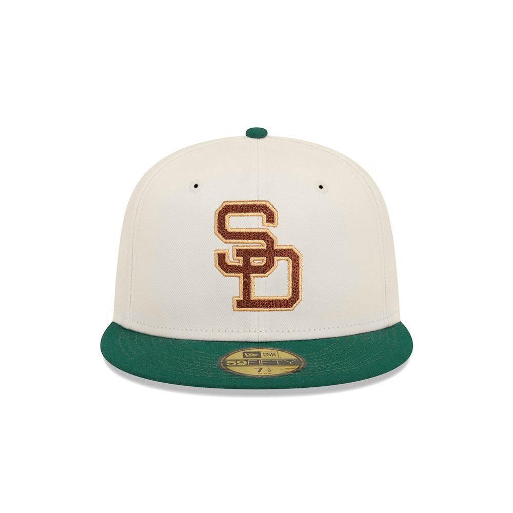 New Era San Diego Padres Chrome/Green 40th Anniversary 2023 59FIFTY Fitted Hat