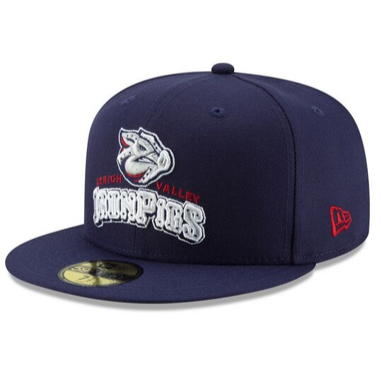 New Era Lehigh Valley Iron Pigs League Patch 59Fifty Fitted Hat