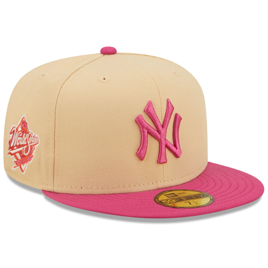 New Era New York Yankees 1999 World Series Mango Passion 59FIFTY Fitted Hat