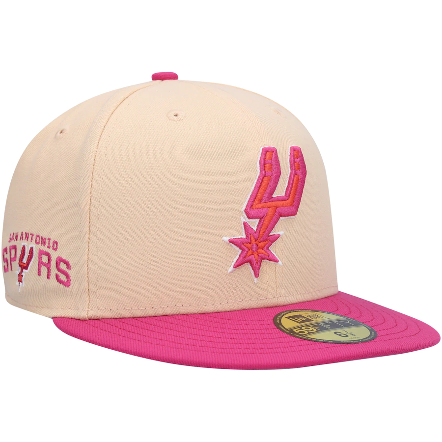 New Era San Antonio Spurs Passion Mango 2022 59FIFTY Fitted Hat
