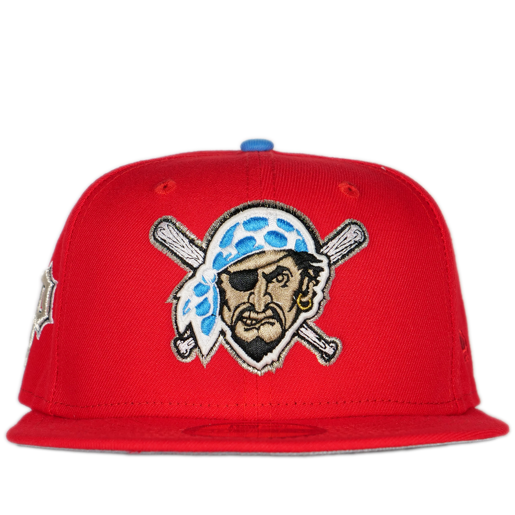 New Era Pittsburgh Pirates Red/Baby Blue 59FIFTY Fitted Hat