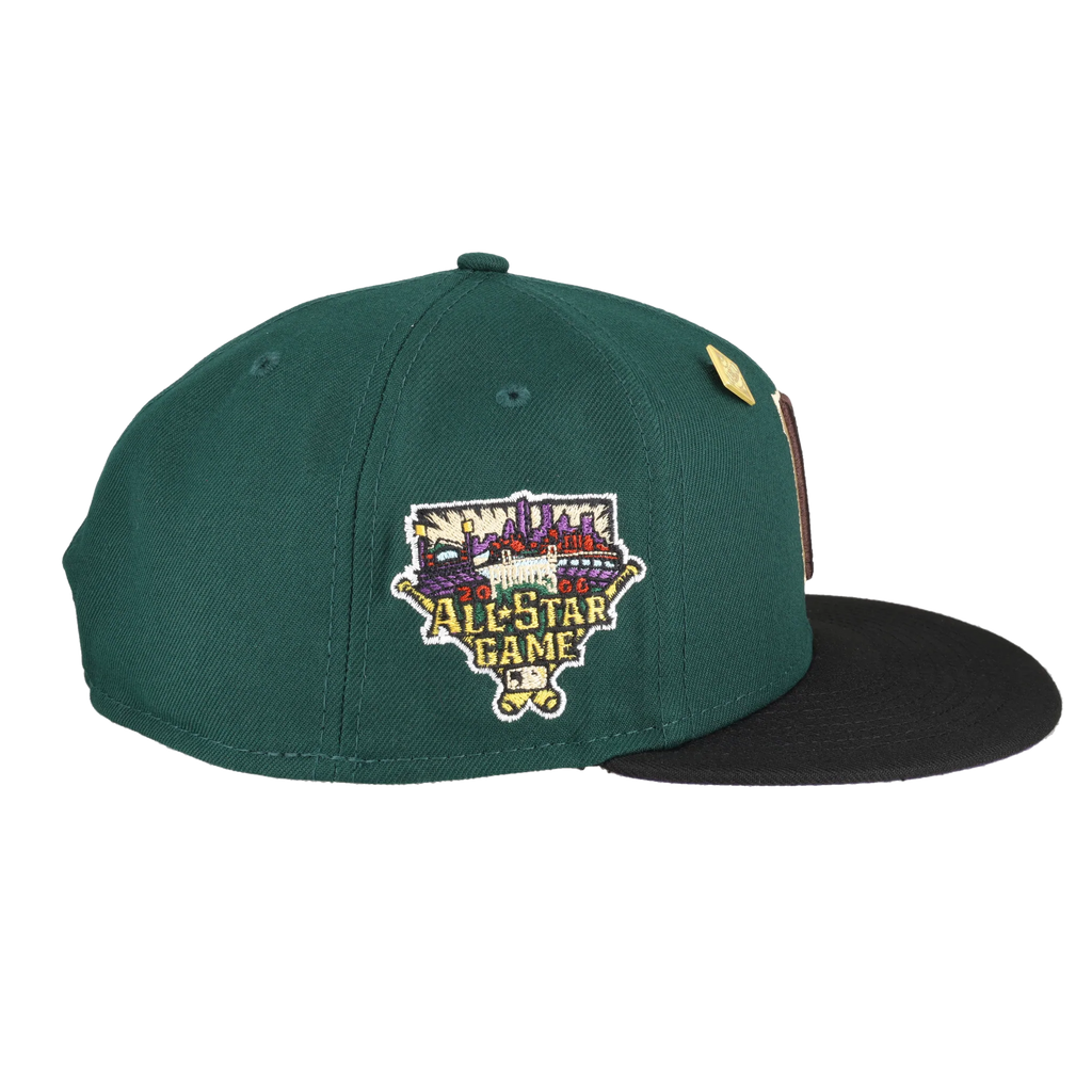 New Era Pittsburgh Pirates Green Bark Collection 2006 All Star Game 59FIFTY Fitted Hat