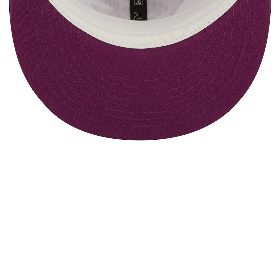 New Era Cincinnati Reds White/Purple The Big Red Machine 1975 Grape Lolli 59FIFTY Fitted Hat