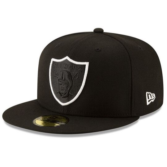 New Era Oakland Raiders Logo Elements 59Fifty Fitted Hat