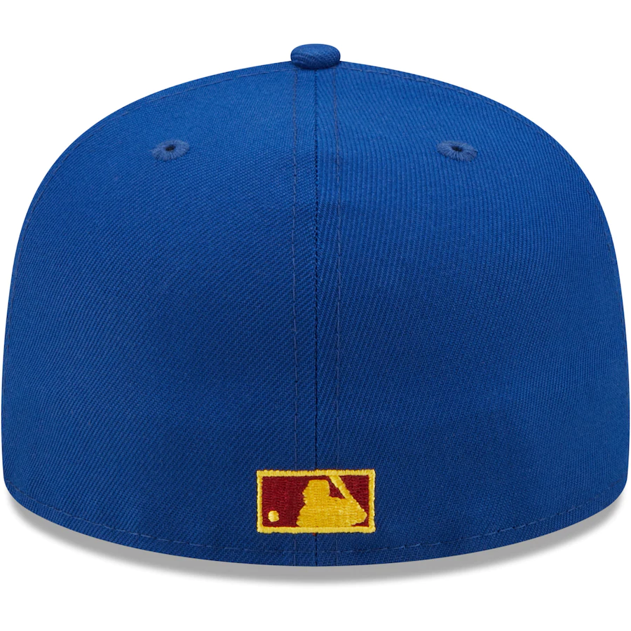 New Era Arizona Diamondbacks Blue/Red Alternate Logo Primary Jewel Gold Undervisor 59FIFTY Fitted Hat