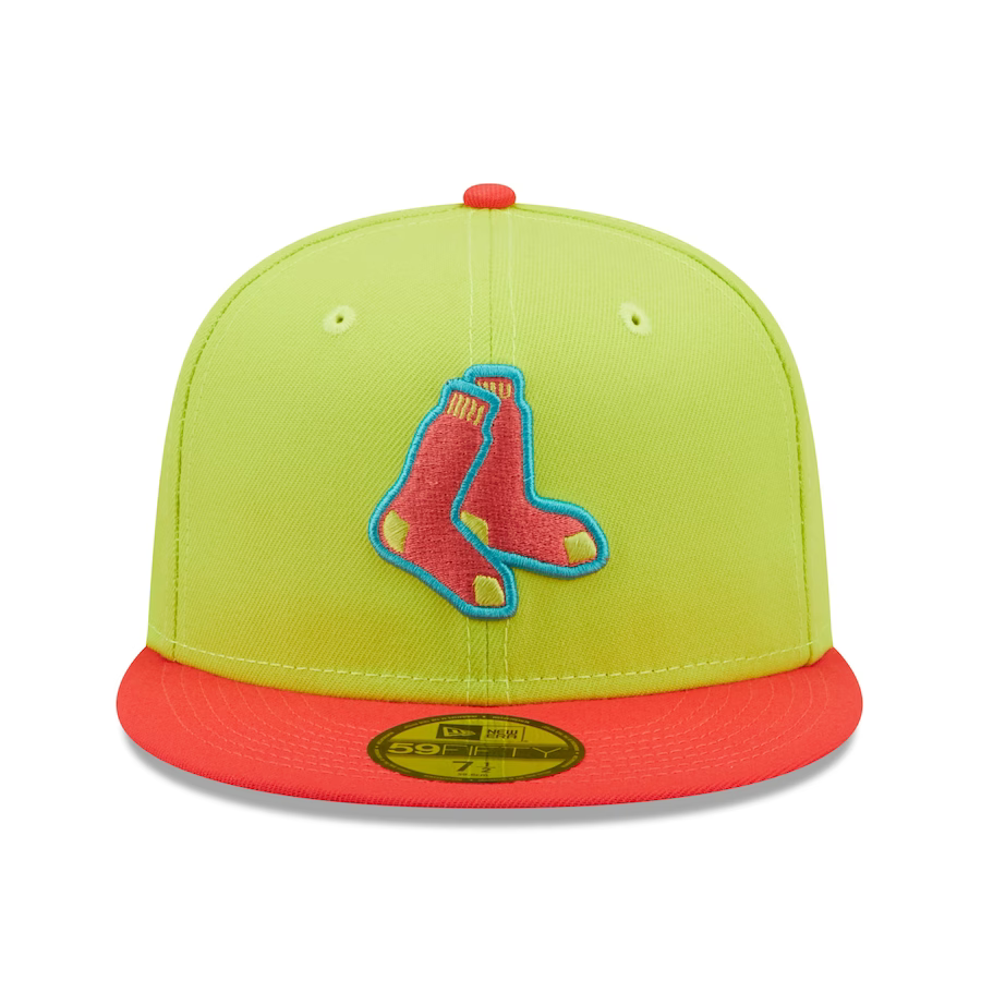 New Era Boston Red Sox Cyber Highlighter 59FIFTY Fitted Hat