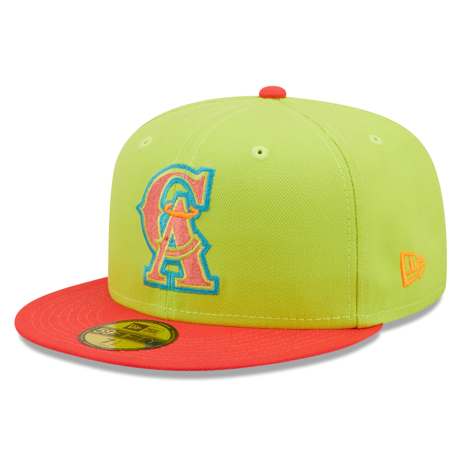 New Era California Angels, Cyber Highlighter 59FIFTY Fitted Hat