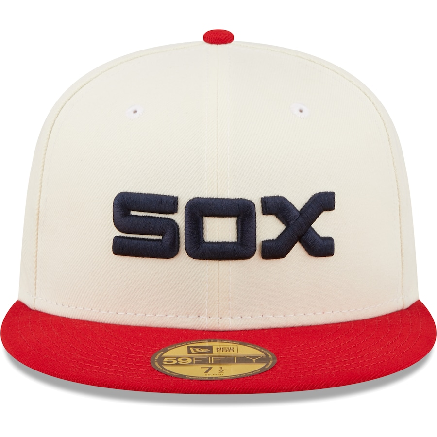New Era - Casquette de Baseball des White Sox de Chicago édition Cooperstown 59Fifty New Era - Casquette de Baseball des White Sox de Chicago édition Cooperstown 59Fifty