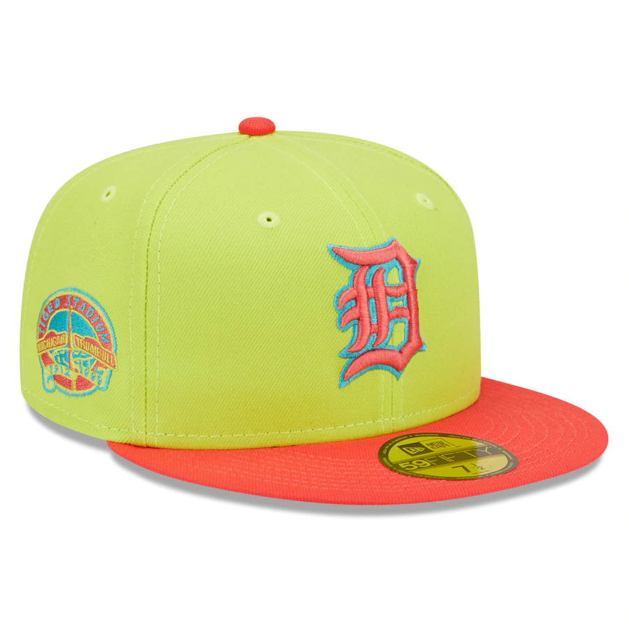 New Era Detroit Tigers Final Season Cyber Highlighter 59FIFTY Fitted Hat