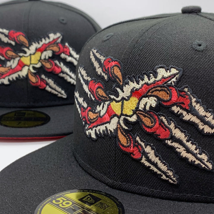 New Era Raging Dragons Fire Black/Red Diamond Era 59FIFTY Fitted Hat