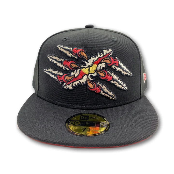 New Era Raging Dragons Fire Black/Red Diamond Era 59FIFTY Fitted Hat