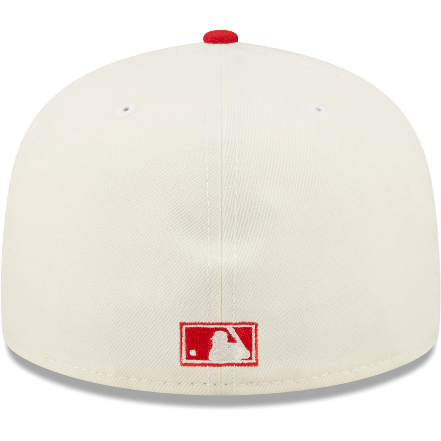 New Era Montreal Expos White/Red Cooperstown Collection 25th Anniversary Chrome 59FIFTY Fitted Hat
