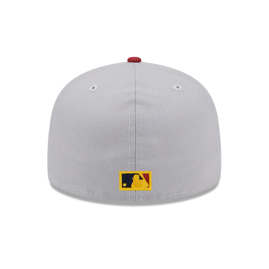 New Era St. Louis Cardinals Gray/Red Navy Undervisor 59FIFTY Fitted Hat